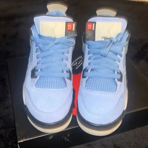 Air Jordan 4 Retro (GS) university Blue/Black